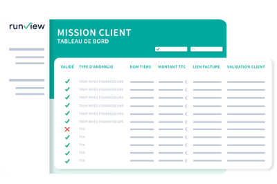 Mission monitoring via Exaus client portal - Runview